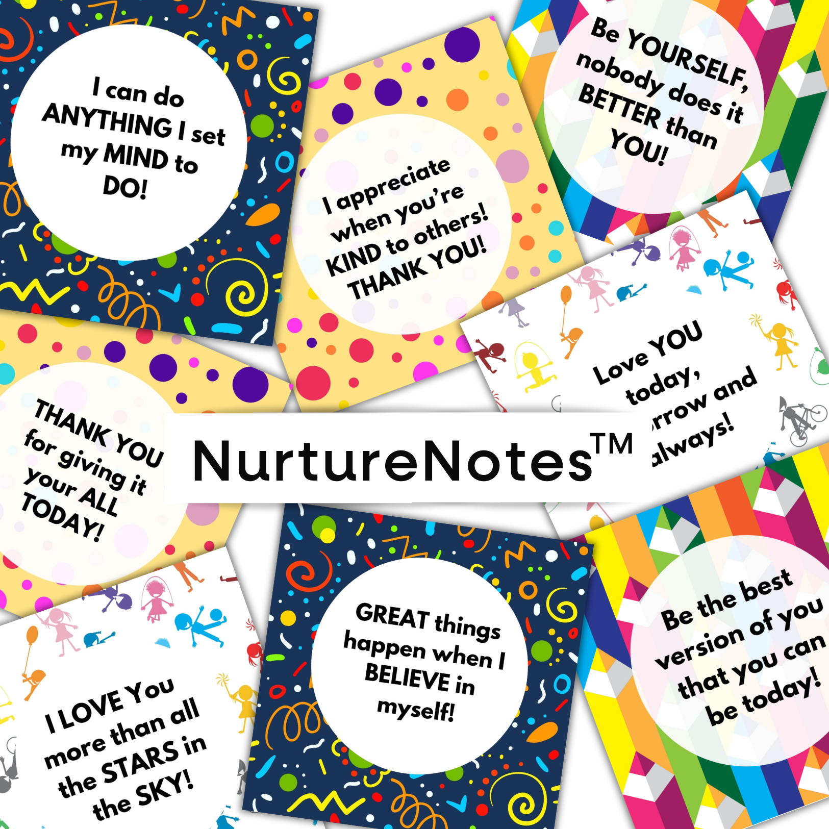 NurtureNotes™- Brighten Your Child's Day w/Heartfelt Notes of Daily ...